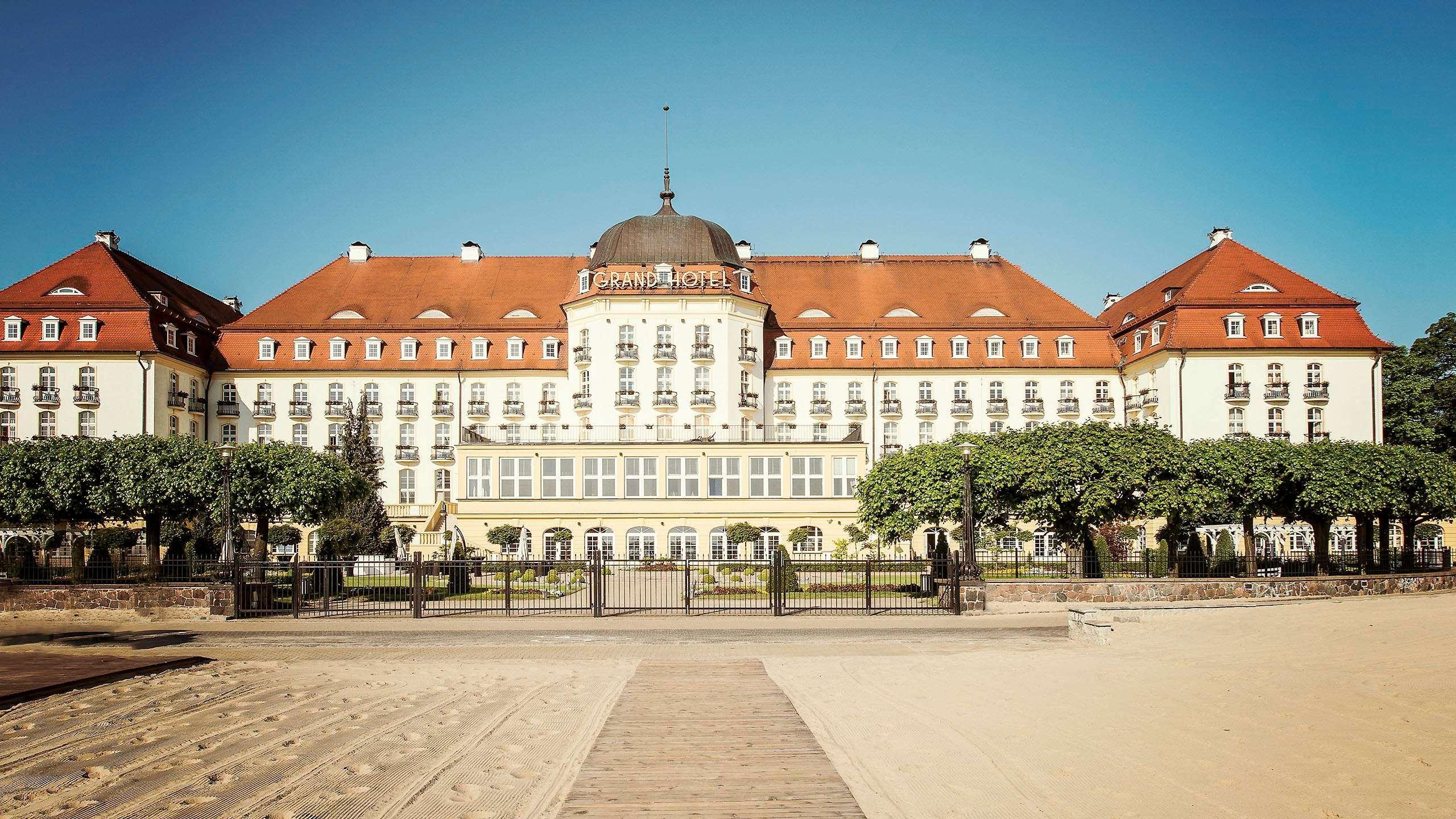 Sofitel Grand Sopot Hotel Exterior foto The university library