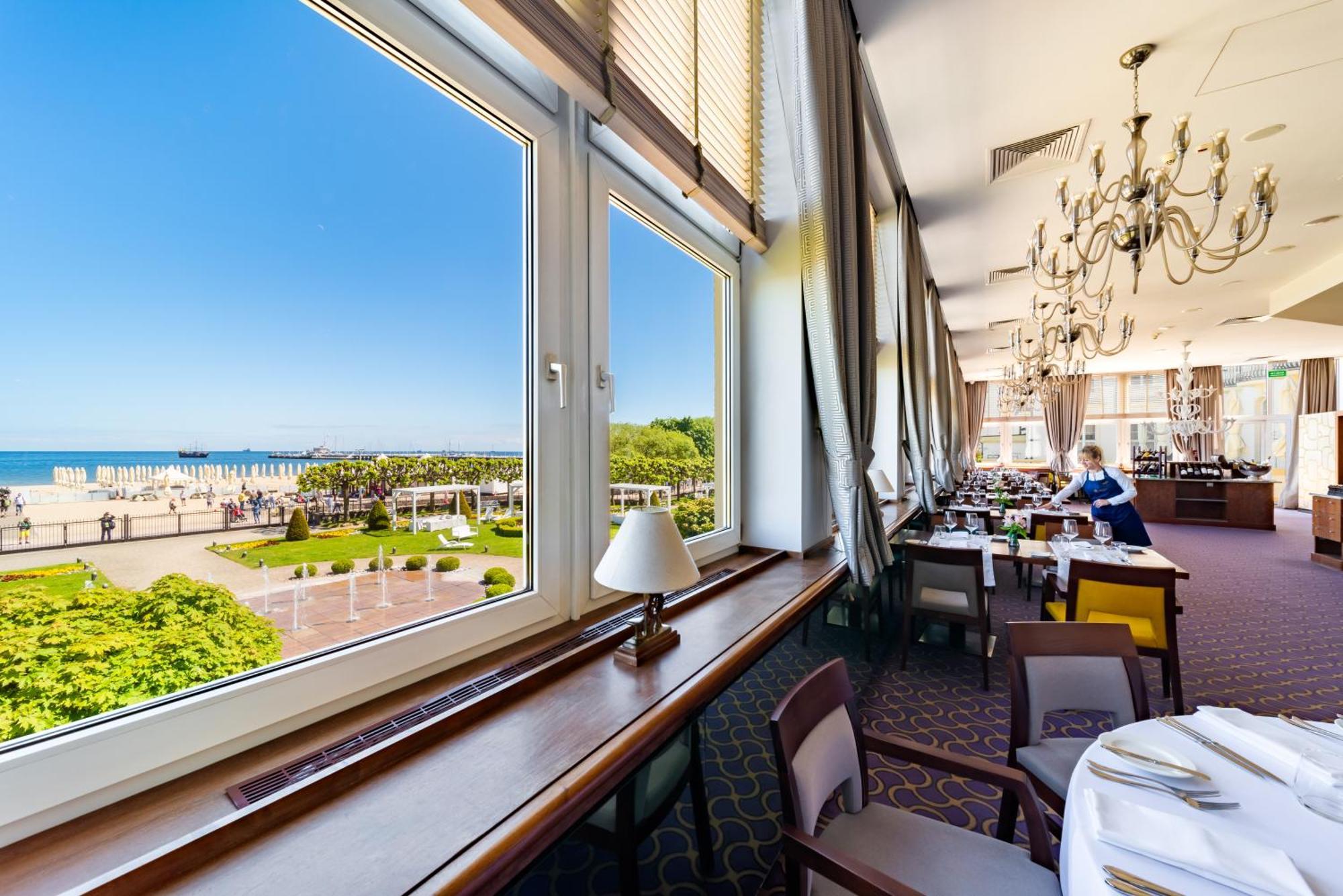 Sofitel Grand Sopot Hotel Exterior foto Restaurant