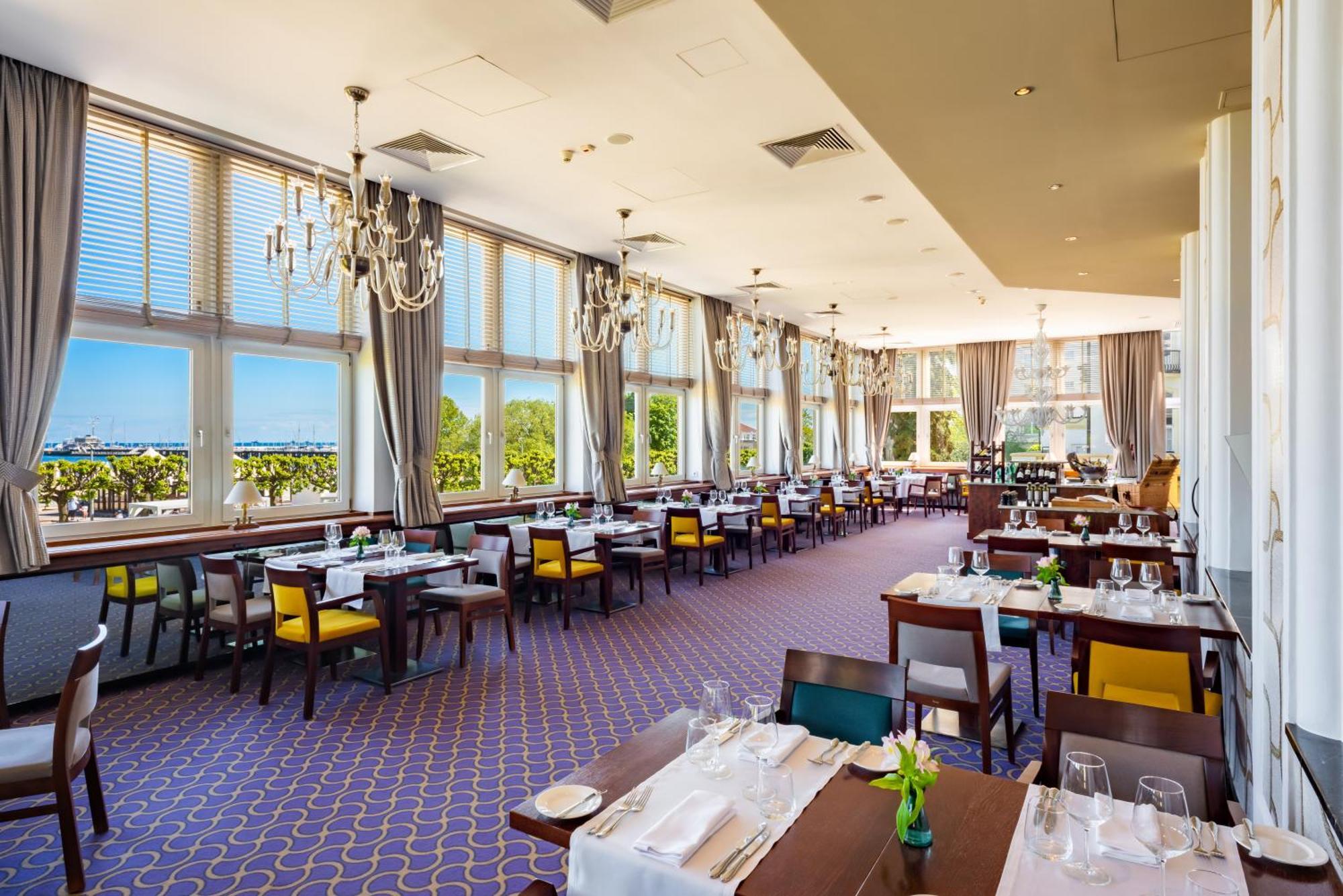 Sofitel Grand Sopot Hotel Exterior foto The restaurant